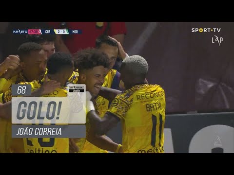 Goal | Golo João Correia: Chaves (2)-0 Moreirense (Playoff 21/22)