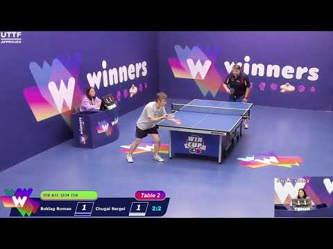 WINners CUP table 2  02.12 Boklag Roman - Chugai Sergei 17:30