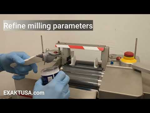 EXAKT Three Roll Mills Dispersing For Advanced Ceramics Show