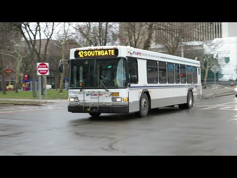 NFTA METRO RIDE ROUTE 32 INBOUND BUS 2510 - 2005 GILLIG ADVANTAGE