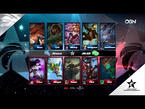 AFS vs JAG Game 3 Highlights - AFREECA FREECS vs JIN AIR GREENWINGS - LCK Week 2 - SPRING 2016