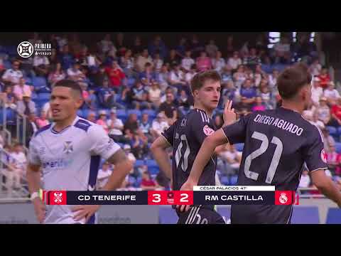 Resumen #PrimeraFederación | CD Tenerife 4-2 Real Madrid Castilla | Jornada 21 | Temporada 2025/2026