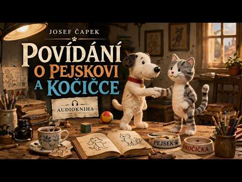 ???????? Povídání o pejskovi a kočičce- Josef Čapek | Audiokniha česky
