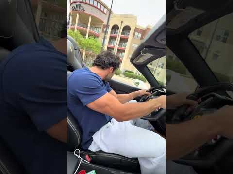 Pelo Barulho do carro oque ele esta pedido? #ferrari #bugattichiron #lamborghini