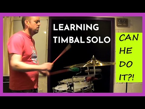 LEARNING TO SOLO ON TIMBALES (SOLOS EN TIMBAL) #part 1