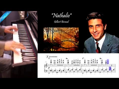 Gilbert Bécaud-"Nathalie"- piano solo cover