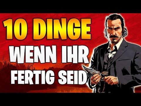 10 things you can do AFTER the story of Red Dead Redemption 2