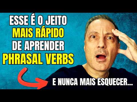 NUNCA IMAGINEI QUE IAM GOSTAR DE APRENDER PHRASAL VERBS ASSIM...