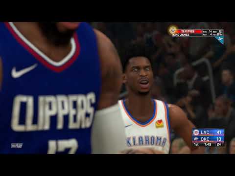 NBA 2K21 MY CAREER   EP 136 CLIPPERS VS THUNDER