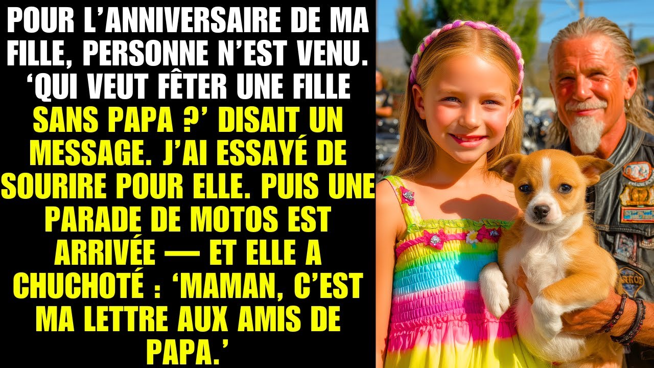 Elle pensait être seule… jusqu’à ce que les amis de papa arrivent