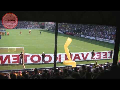 Go Ahead Eagles - Achilles '29 ( 3-2 ) 30-8-2015 | Opkomst en herdenking Cees van Kooten