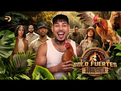 CARLOS MONTEQUIE LLEGA CON UNA GALLINA A DESPERTAR SOLO LOS FUERTES SOBREVIVEN