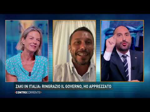 Michele Gubitosa ospite a Controcorrente - Rete4 - 24/07/23