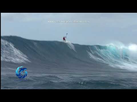 1ST ANNUAL BIG WAVE STAND UP PADDLE-BOARD SURFING WORLD CHAMPIONSHIP.