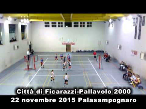 VOLLEY SERIE D   SINTESI CITTA' DI FICARAZZI VS PALLAVOLO 2000