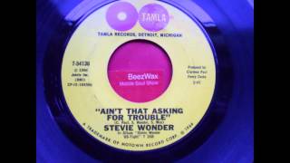 stevie wonder - ain't that asking for trouble
