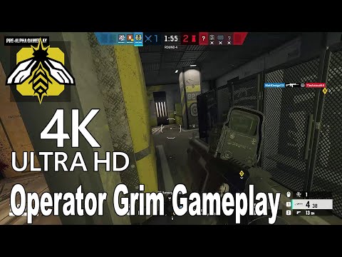 Rainbow Six Siege Operator Grim Gameplay [4K]