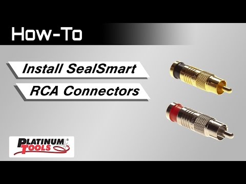 SealSmart RCA Connectors