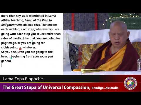 20180421 1600 LZR GSUC Bendigo - How to meditate on emptiness, bodhichitta and loving kindness