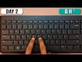 English Typing Course DAY 2 Free Typing Lessons Touch Typing Course Tech Avi