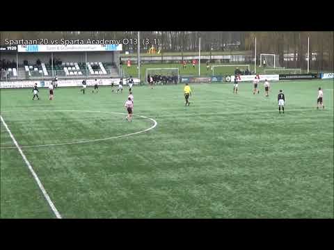 10-02-2018 : Spartaan '20 013 - Sparta Rotterdam 013 ; eerste helft