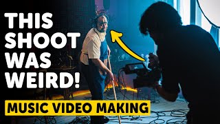 Shooting a Super Weird Music Video