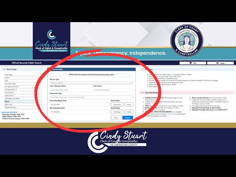 Hillsborough County Docket Search Fl