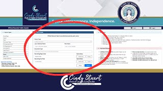 How-To Search for Official Records
