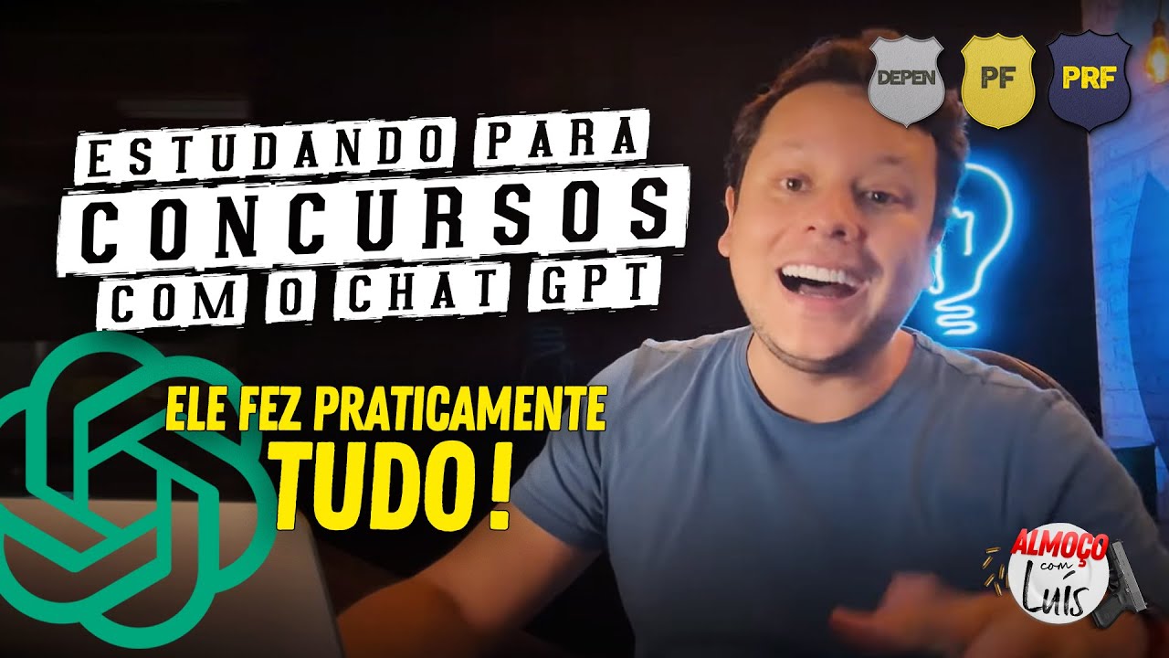 Como usar o CHAT GPT para estudar para concursos?