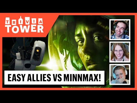 Trivia Tower - Easy Allies Vs. MinnMax (With Jacob Geller and Isla Hinck)