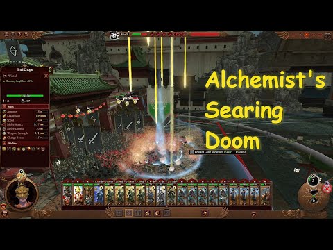 Alchemists's Searing Doom Total War Warhammer III