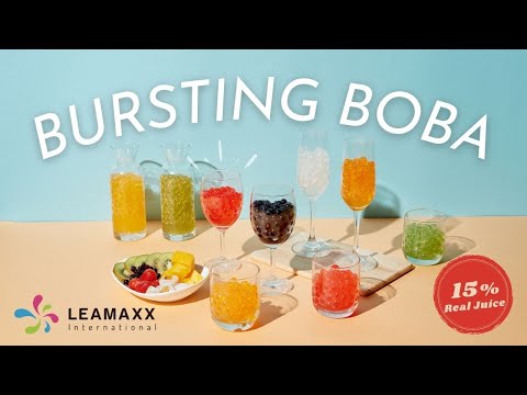 Bursting Boba | What is Popping Boba? The Perfect Toppings for Desserts and Beverages