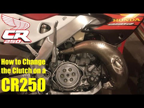 CR250 Clutch Change/Inspection (How to)