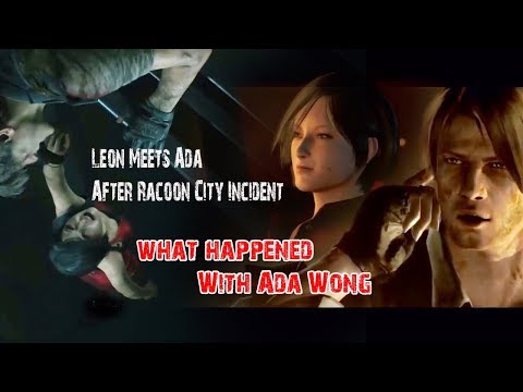 Leon Meets Ada After Racoon City Incident | Resident Evil 2 Remake | NV Game Zone