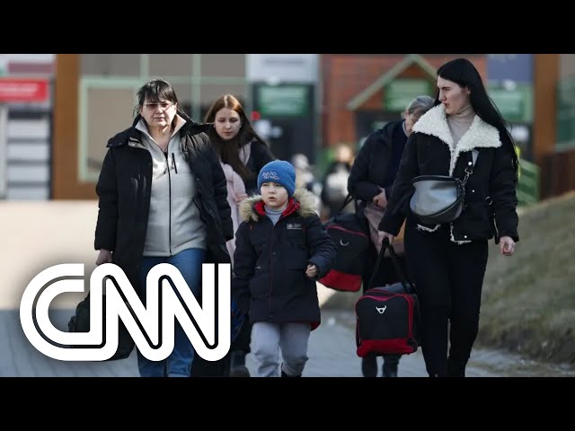 Mais de 2 milhões de refugiados entraram na Polônia vindos da Ucrânia | NOVO DIA