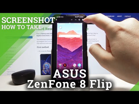 How to Enable Three Fingers Screenshot in ASUS ZenFone 8 Flip – Capture Screen by Gestures