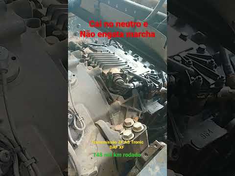 Falls into neutral and does not engage gear - DAF XF 105.460