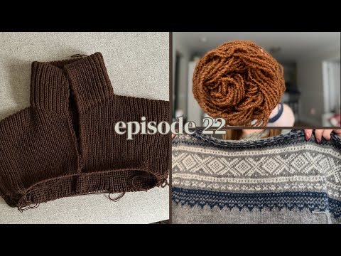 Sarah's Stitch | Knitting Podcast - Episode 22 | I’m Officially In My Brown Era 🤎