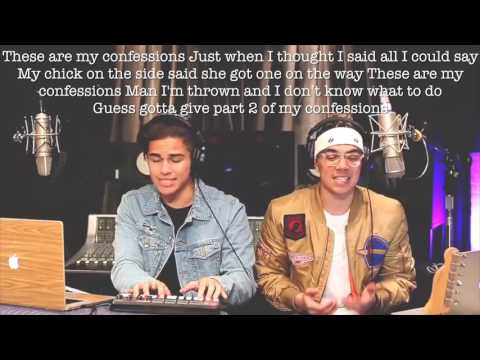 Black Beatles, Confessions, & No Problem | Alex Aiono AND William Singe Mashup lyrics