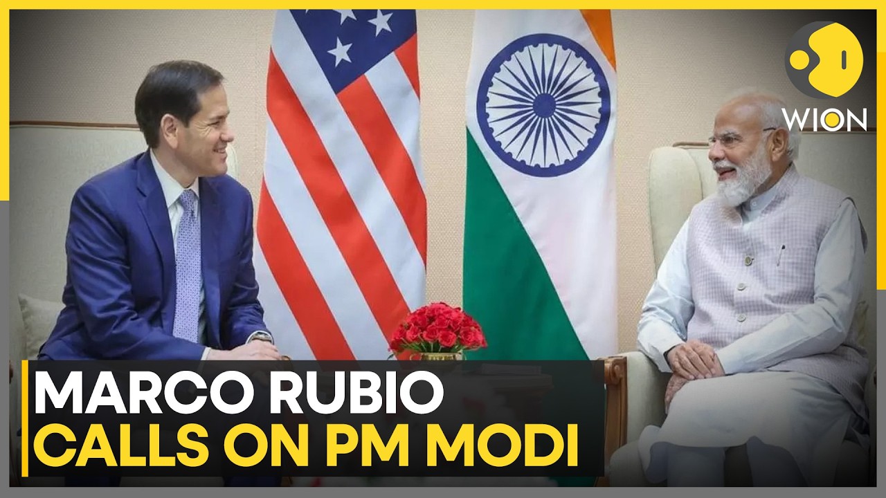PM Modi-Rubio Bilateral Talks Lasted Over an Hour | WION News