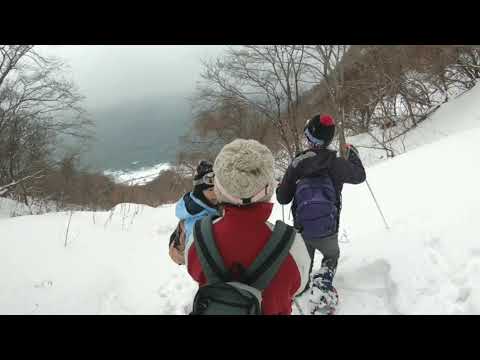 20180107 Mini 雲間の滝　スノーシューツアー４K　MP4