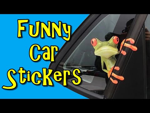 Funny Car Stickers To Amuse You