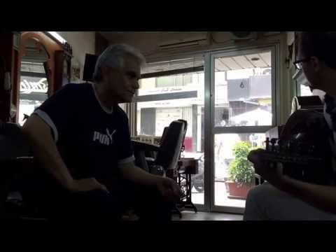 "Ruse kose curo imaš" sung in Arabic and in Serbian