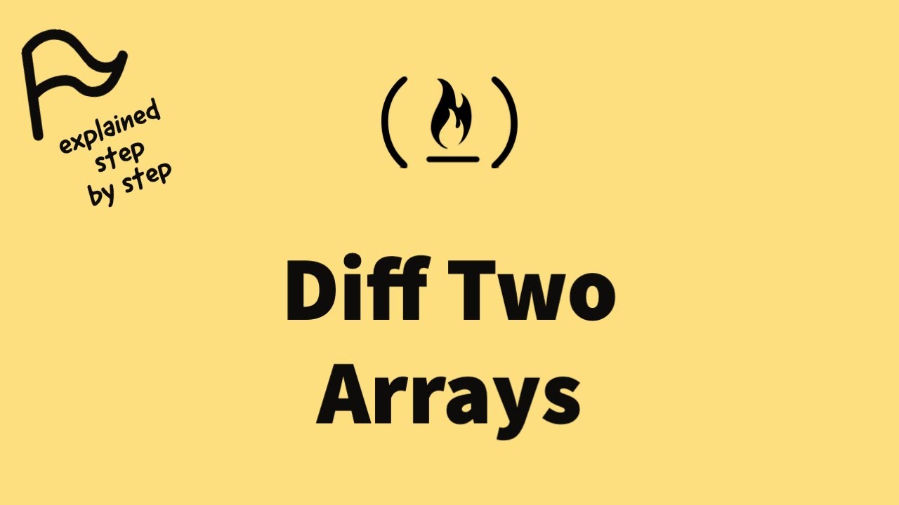 [STEP BY STEP] FreeCodeCamp - Diff Two Arrays