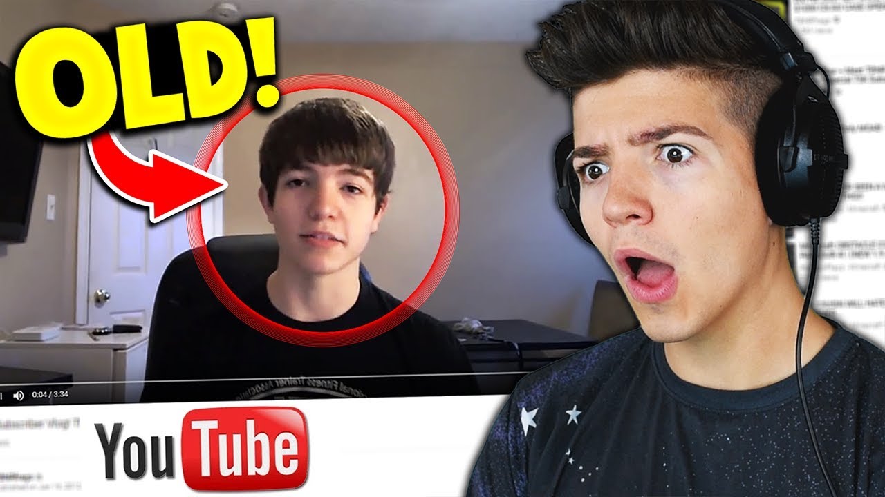 REACTING TO OLD VIDEOS! *cringe warning* (PrestonPlayz & TBNRfrags)