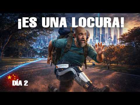 Probando el exoesqueleto con IA más brutal del mundo | Hypershell 🇨🇳🔥