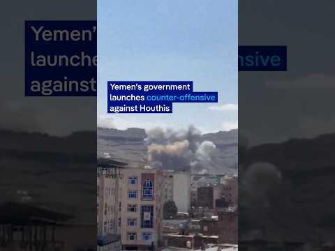 Yemen’s government launches counter‑offensive against Houthis | DW News