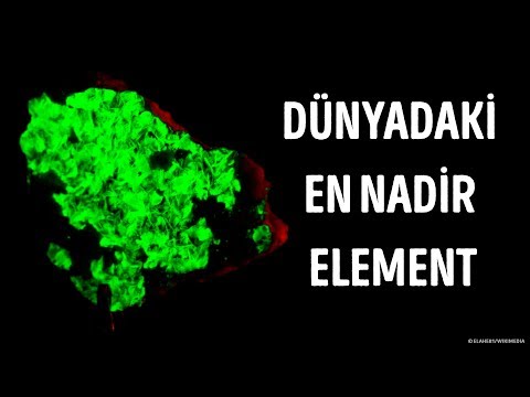 Dünyadaki en nadir element nedir?