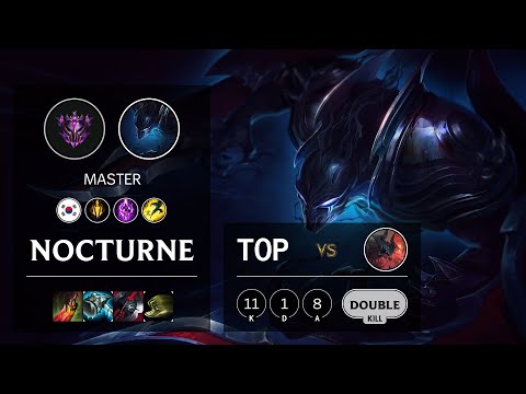 Nocturne Top vs Aatrox - KR Master Patch 10.14