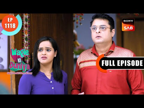 Harshad's Big Announcement | Wagle Ki Duniya | Ep 1118 | Full Episode | 29 Oct 2024